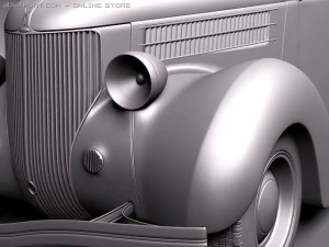 F1936 Roadster 3D Model