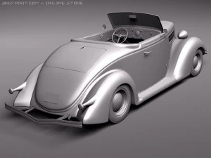 F1936 Roadster 3D Model