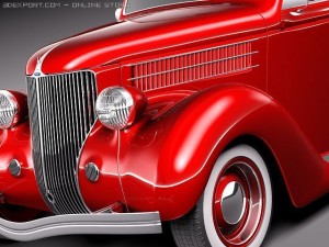 F1936 Roadster 3D Model