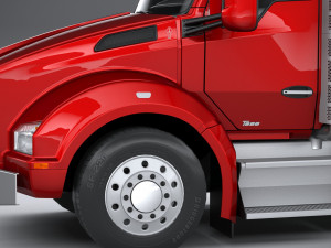 Kenworth T880 Tipper 2017 Lowpoly 3D Модель