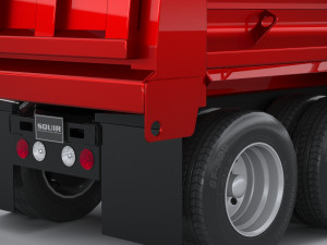 Kenworth T880 Tipper 2017 Lowpoly 3D Модель