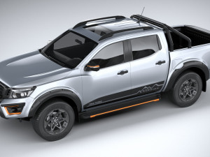 Nissan Navara N-Trek Warrior 2020 3D मॉडल