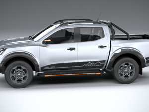 Nissan Navara N-Trek Warrior 2020 3D मॉडल