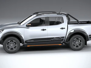 Nissan Navara N-Trek Warrior 2020 3D Model