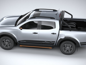 Nissan Navara N-Trek Warrior 2020 3D मॉडल