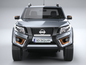 Nissan Navara N-Trek Warrior 2020 3D मॉडल