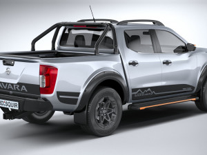 Nissan Navara N-Trek Warrior 2020 3D मॉडल