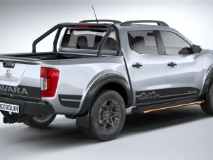 Nissan Navara N-Trek Warrior 2020 3D Model