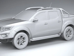 Nissan Navara N-Trek Warrior 2020 3D Model
