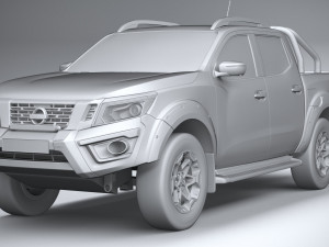 Nissan Navara N-Trek Warrior 2020 3D मॉडल