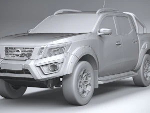 Nissan Navara N-Trek Warrior 2020 3D Model