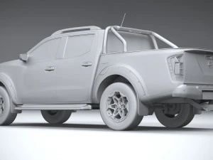 Nissan Navara N-Trek Warrior 2020 3D Model