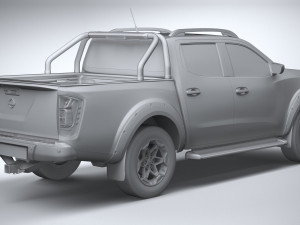 Nissan Navara N-Trek Warrior 2020 3D मॉडल