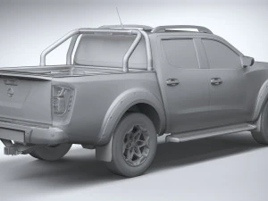 Nissan Navara N-Trek Warrior 2020 3D Model