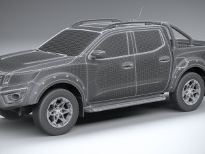 Nissan Navara N-Trek Warrior 2020 3D मॉडल