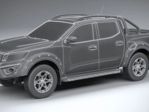 Nissan Navara N-Trek Warrior 2020 3D Model