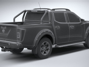 Nissan Navara N-Trek Warrior 2020 3D मॉडल