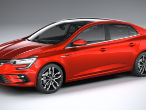 Renault Megane Sedan 2020 3D-Modell