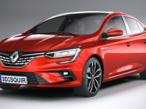 Renault Megane Sedan 2020 3D Модель