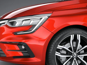 Renault Megane Sedan 2020 3D Model