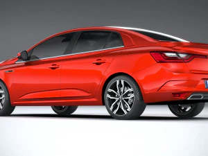 Renault Megane Sedan 2020 3D Model
