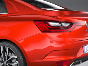 Renault Megane Sedan 2020 3D Модель