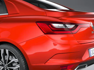 Renault Megane Sedan 2020 3D Model
