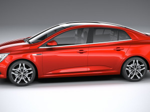 Renault Megane Sedan 2020 3D Модель