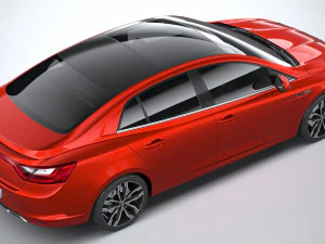 Renault Megane Sedan 2020 3D Model
