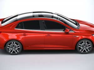 Renault Megane Sedan 2020 3D Модель