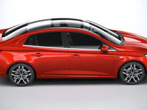 Renault Megane Sedan 2020 3D Model