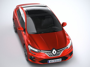 Renault Megane Sedan 2020 3D Модель
