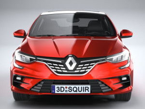 Renault Megane Sedan 2020 3D Модель