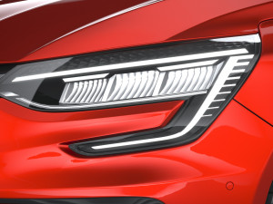 Renault Megane Sedan 2020 3D Модель