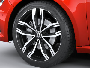 Renault Megane Sedan 2020 3D Модель