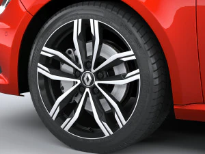 Renault Megane Sedan 2020 3D Model
