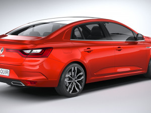 Renault Megane Sedan 2020 3D Модель