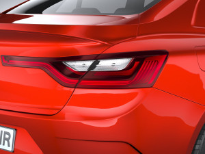 Renault Megane Sedan 2020 3D Модель