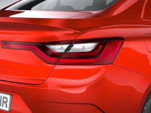 Renault Megane Sedan 2020 3D Model