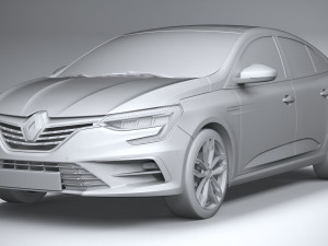 Renault Megane Sedan 2020 3D Модель