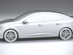 Renault Megane Sedan 2020 3D Модель