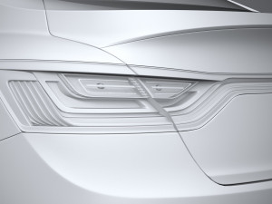 Renault Megane Sedan 2020 3D Модель
