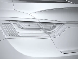 Renault Megane Sedan 2020 3D Model