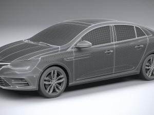 Renault Megane Sedan 2020 3D Модель