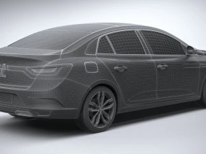 Renault Megane Sedan 2020 3D Model