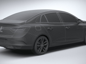 Renault Megane Sedan 2020 3D Модель