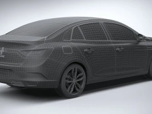 Renault Megane Sedan 2020 3D Model