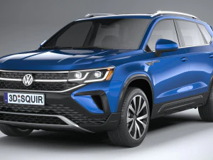 Volkswagen Taos 2022 3D Model