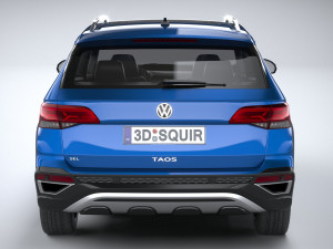 Volkswagen Taos 2022 3Dモデル