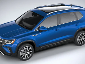 Volkswagen Taos 2022 3D Model